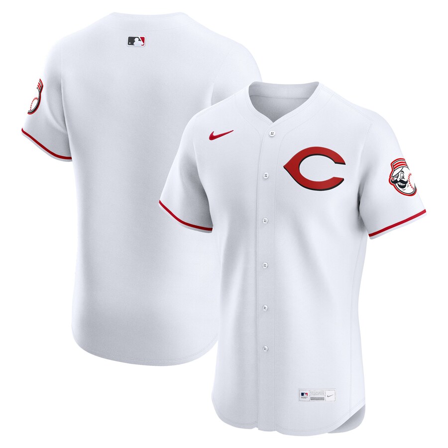 Men's Cincinnati Reds Nike White Alternate 2 Elite Jersey - Jersey