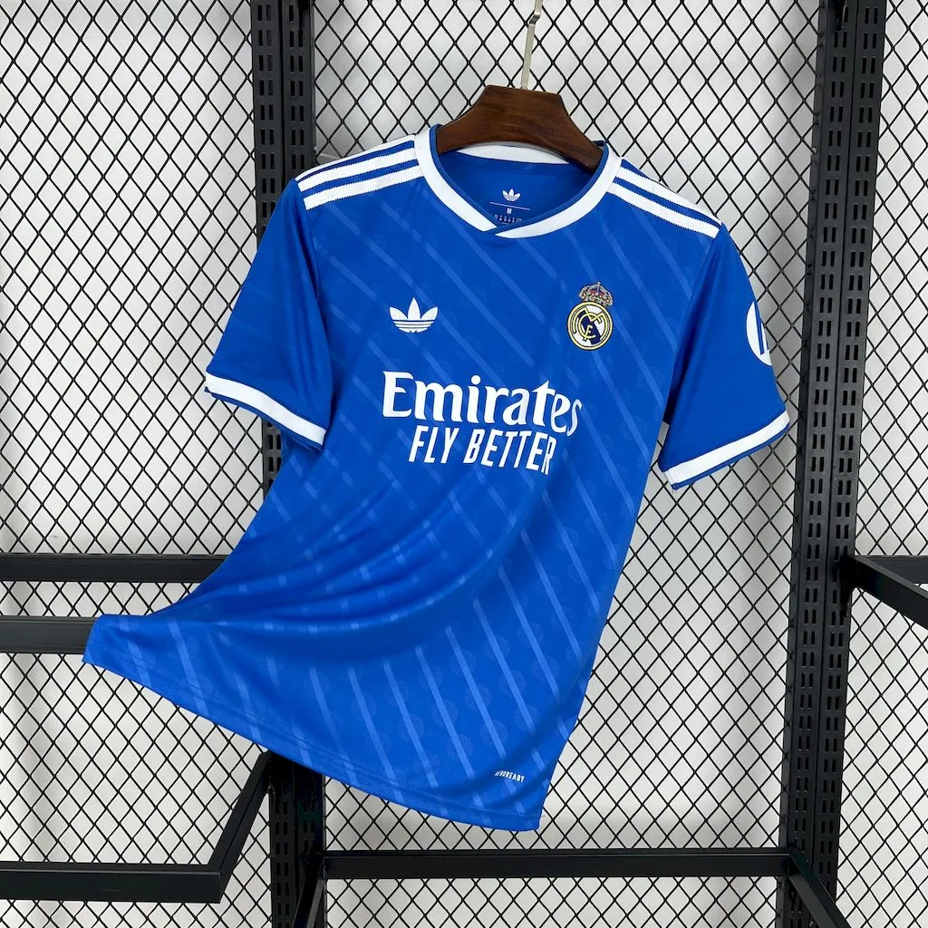 Real Madrid Soccer Jersey Third Away Custom Shirt 2025/26 - Jersey