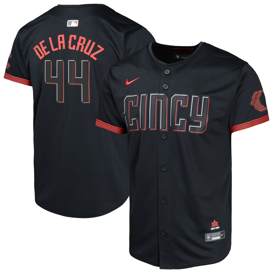 Youth Cincinnati Reds Nike Black City Connect Limited Jersey - Jersey