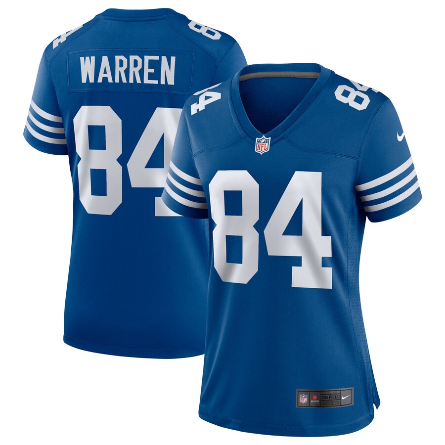 Women's Indianapolis Colts Tyler Warren Nike Royal Alternate Game Jersey - Jersey