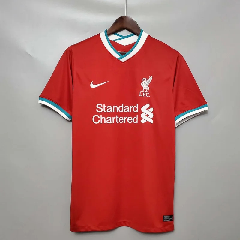 Liverpool Retro Football Jersey Home Custom Shirt 2020/21 - Jersey