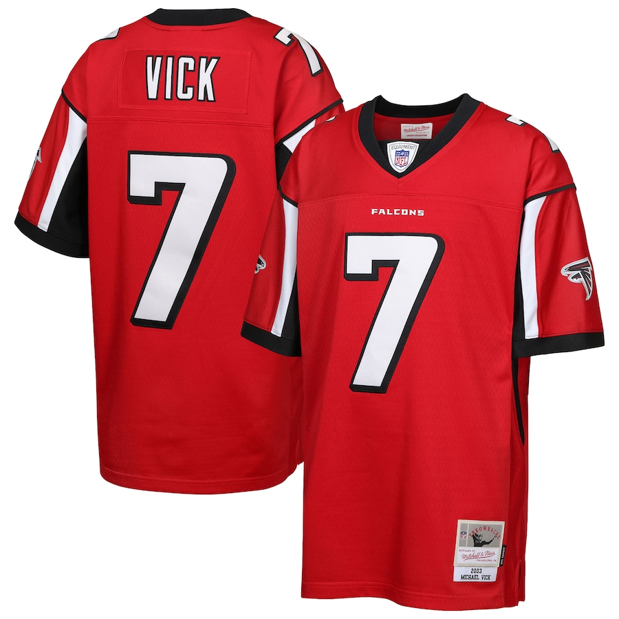 Youth Atlanta Falcons Michael Vick Mitchell & Ness Red 2003 Legacy Retired Player Jersey - Jersey