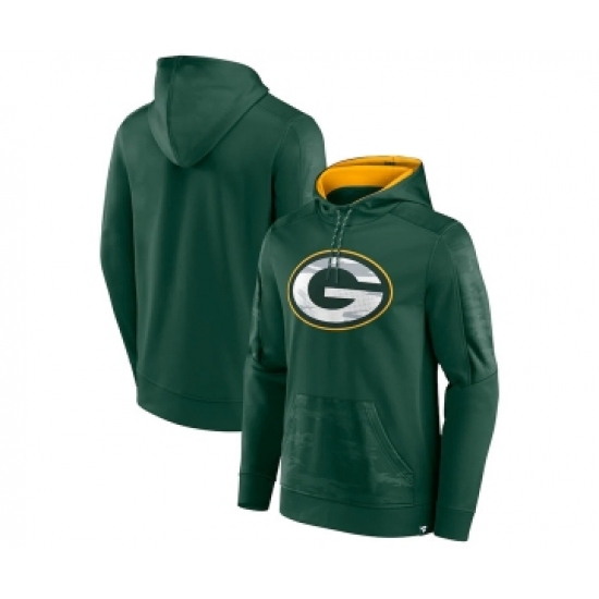Men's Green Bay Packers Green On The Ball Pullover Hoodie - Jersey