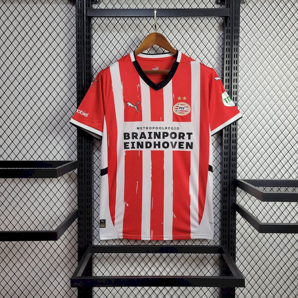 PSV Eindhoven Football Jersey Home Custom Shirt 2024/25 - Jersey
