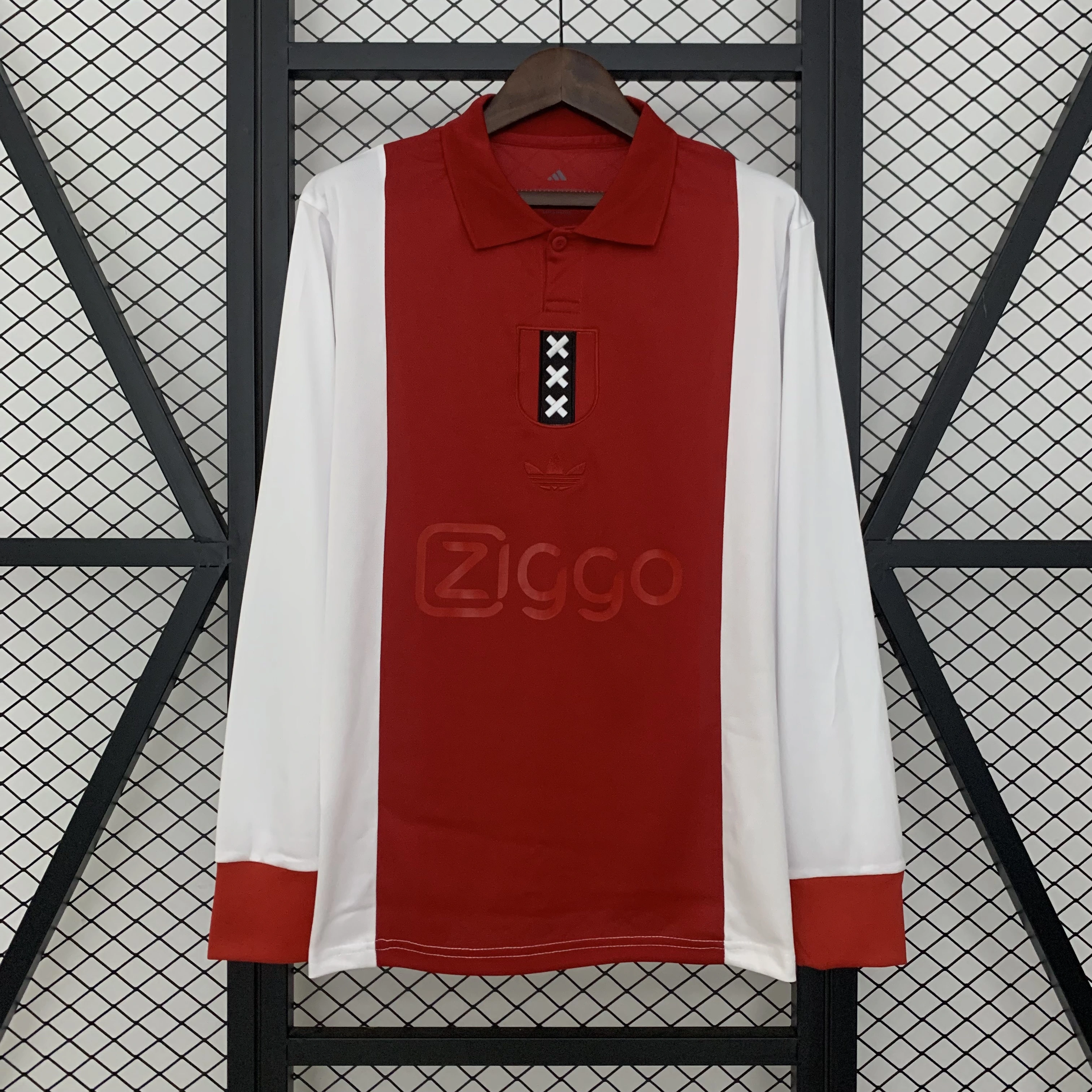 Ajax Football Jersey 125th Anniversary Custom Long Sleeve Shirt 2025/26 - Jersey