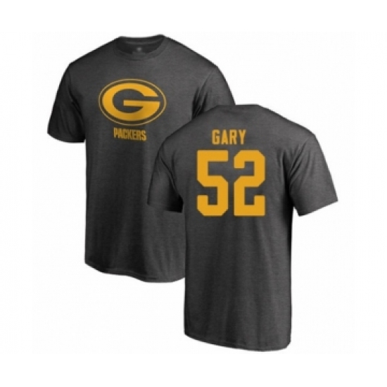Football Green Bay Packers #52 Rashan Gary Ash One Color T-Shirt - Jersey