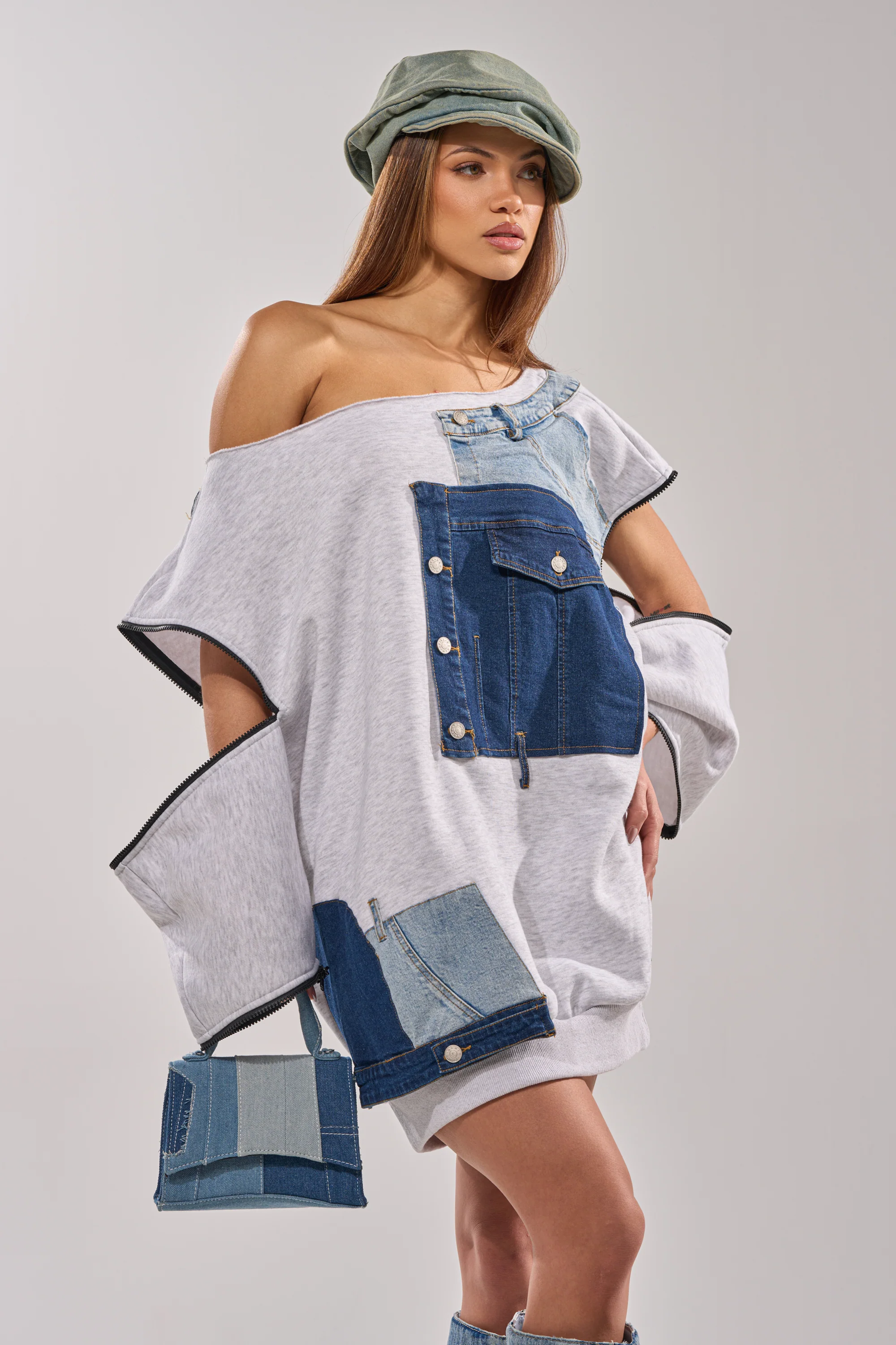 ADIRA MINI SWEATER DRESS - Akira Wear