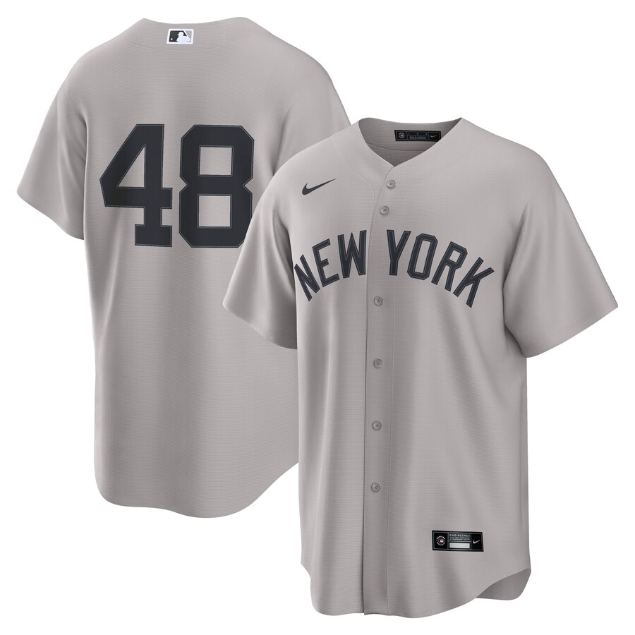 Men's New York Yankees Paul Goldschmidt Nike Gray Road Replica Jersey - Jersey