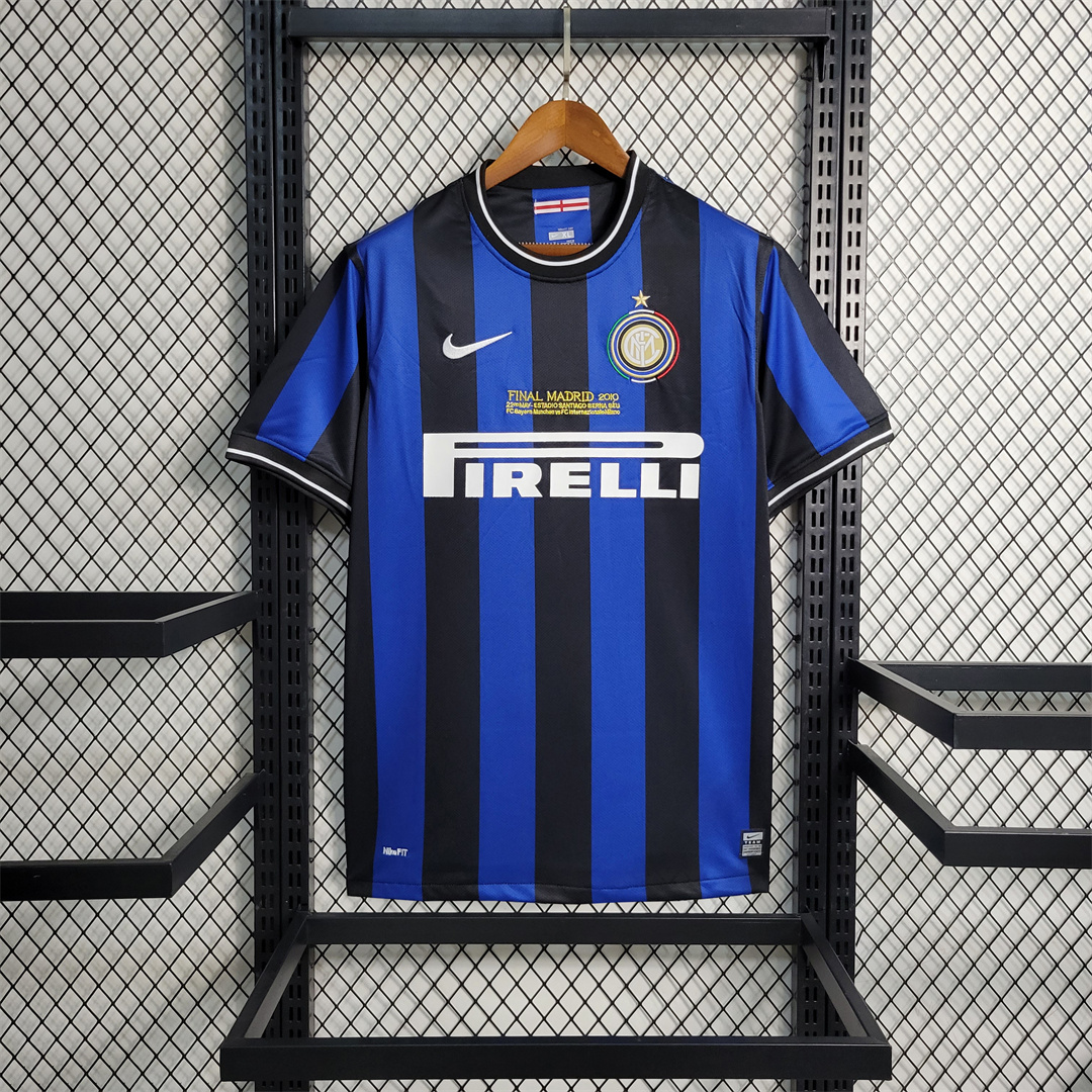 Inter Milan Jersey Custom Home Soccer Jersey 2009/10- UCL Final - Jersey