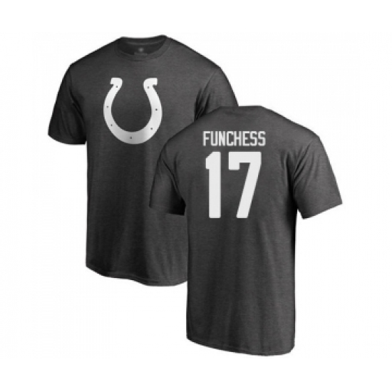Football Indianapolis Colts #17 Devin Funchess Ash One Color T-Shirt - Jersey