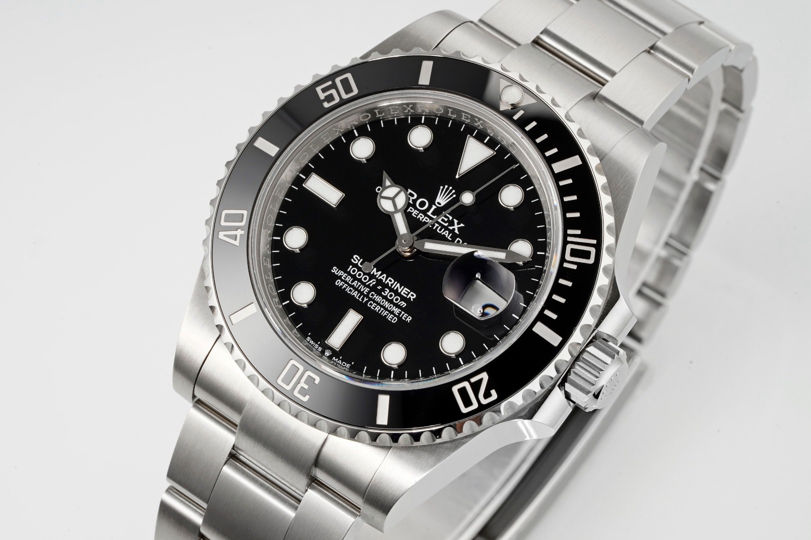 Code No. 3 Rolex Submariner Date Black Dial 