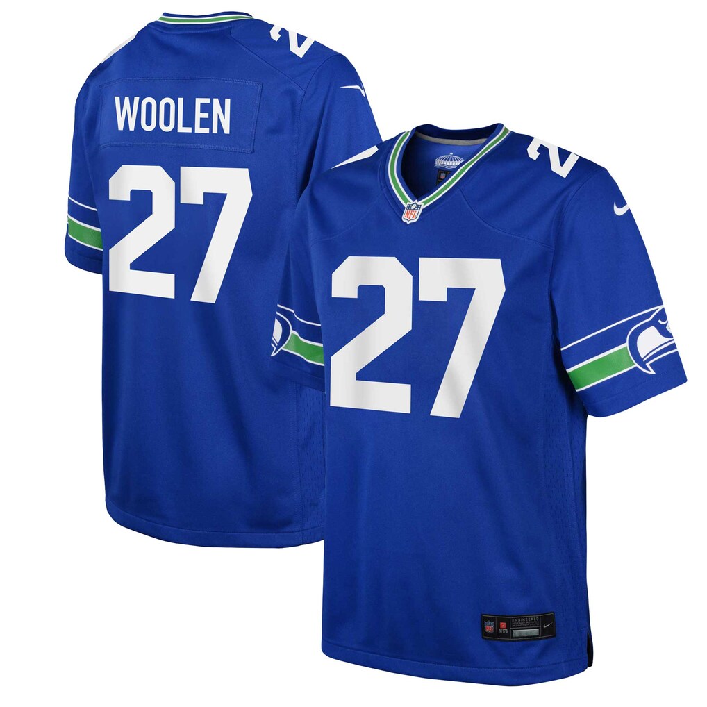 Youth Seattle Seahawks 12th Fan Nike Royal Game Jersey - Jersey