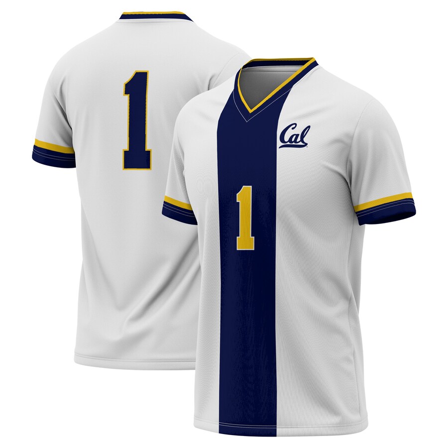 Youth #1 GameDay Greats White Cal Bears Lightweight Soccer Fashion Jersey - Jersey