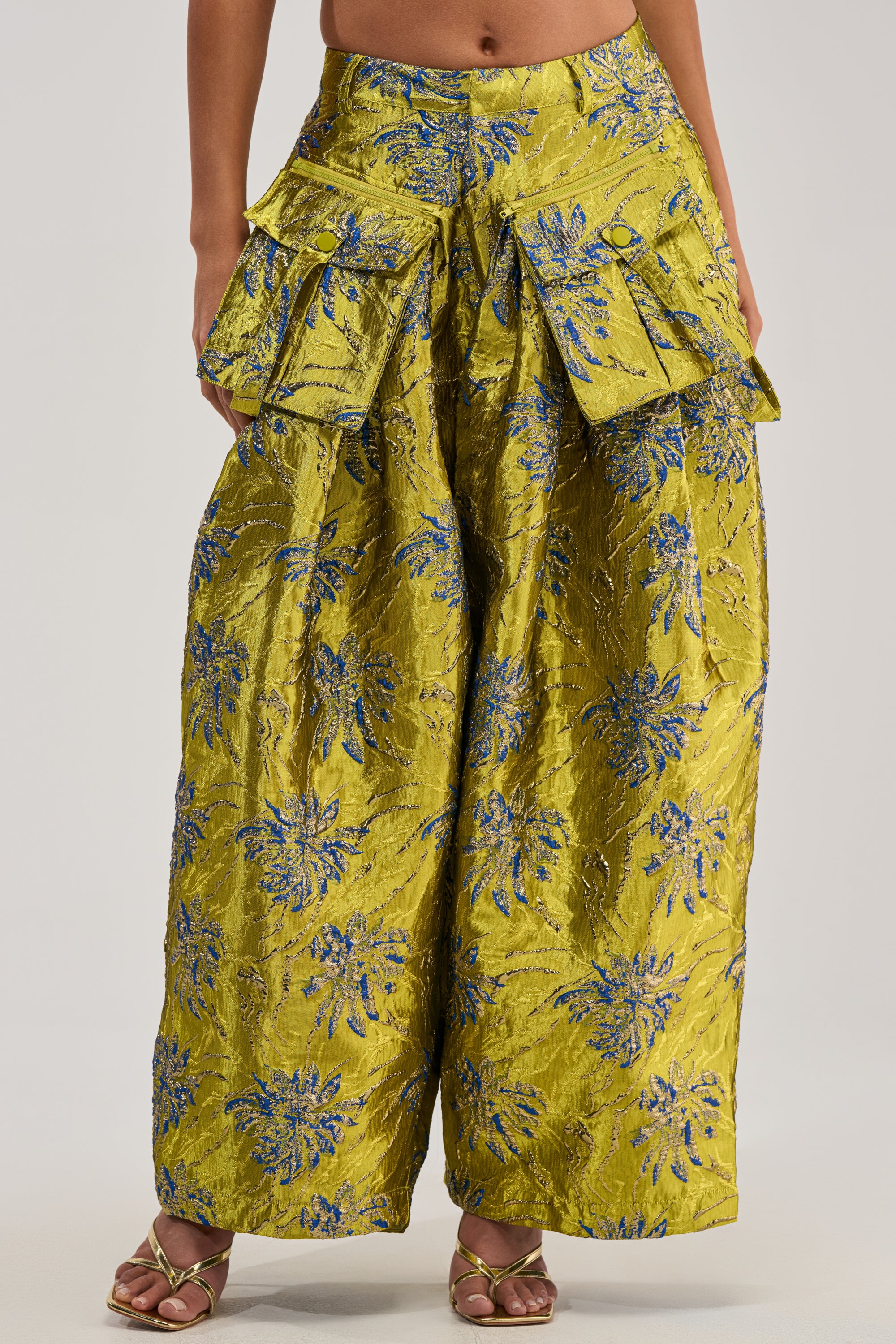 CRAZY FOR YOU BROCADE TROUSER - Akira Wear