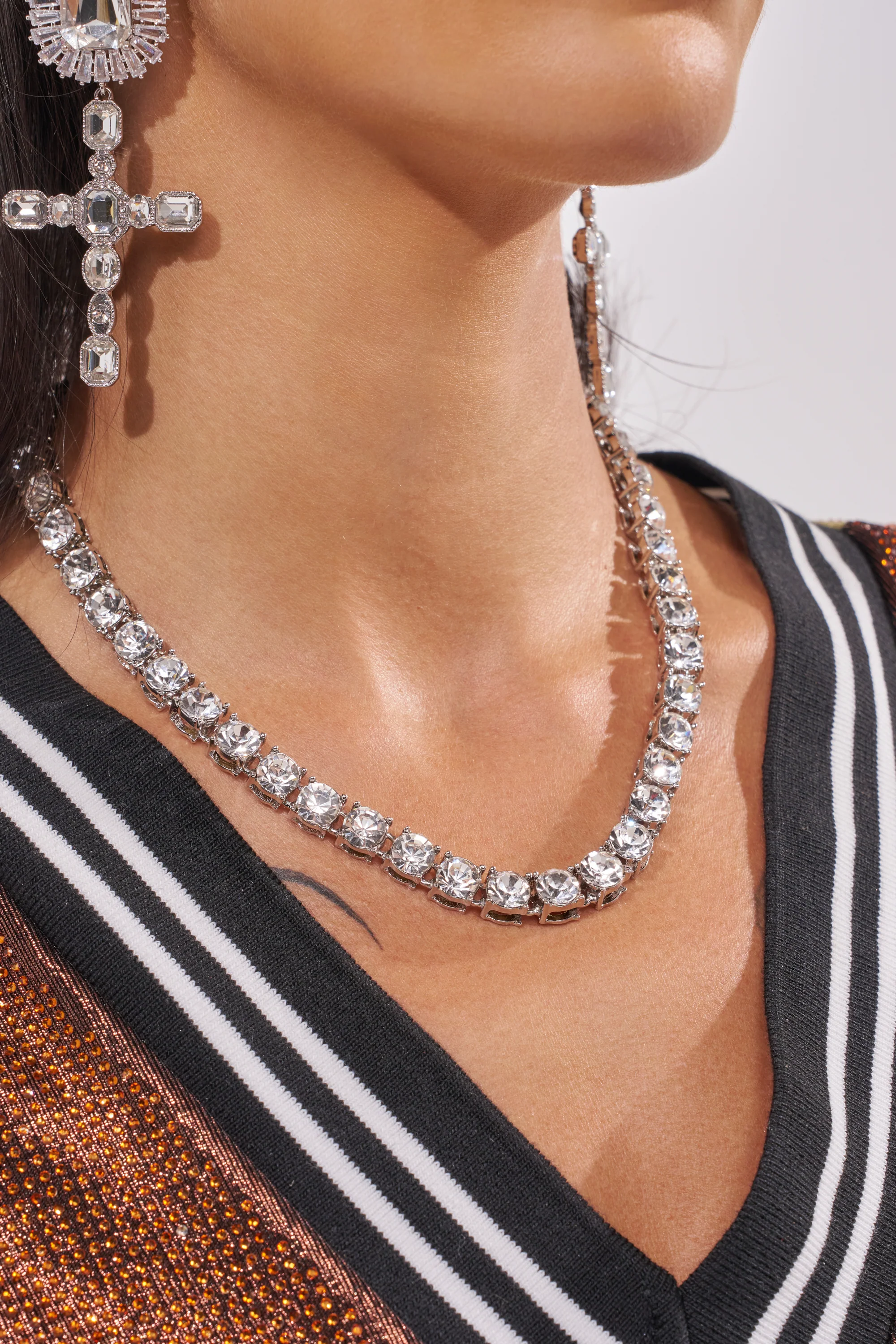 TENNIS CHAIN NECKLACE - Akira Wear