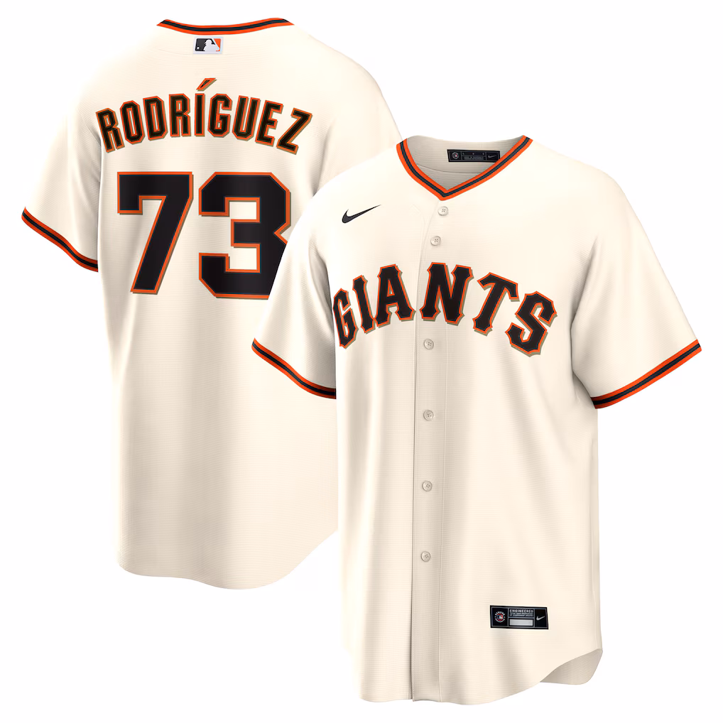 Men's San Francisco Giants Randy Rodríguez Nike Cream Home Replica Jersey - Jersey