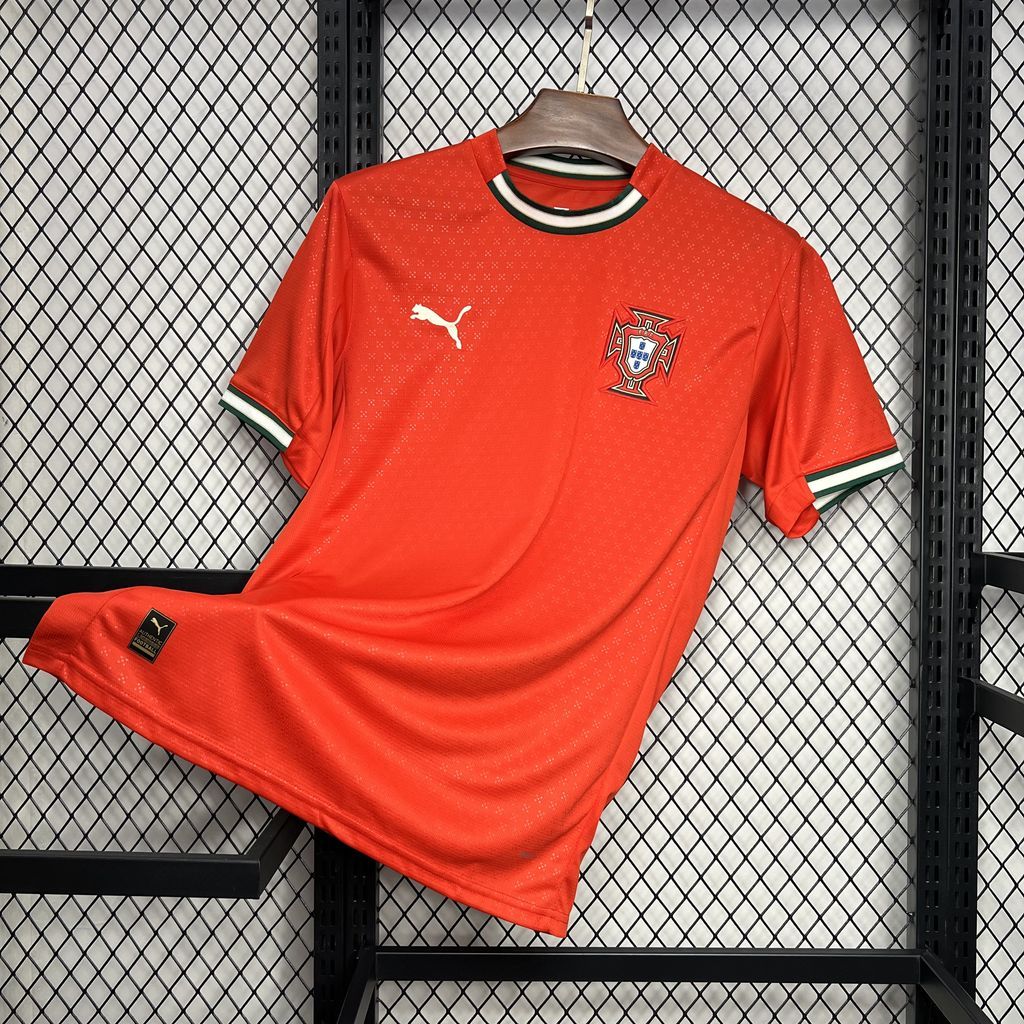 Portugal Soccer Jersey Home Custom Shirt 2025 - Jersey