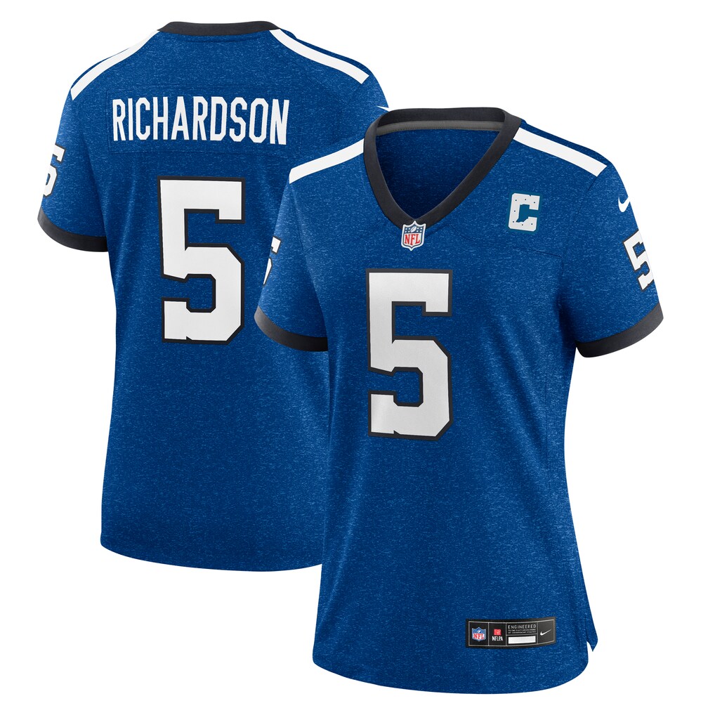 Women's Indianapolis Colts Anthony Richardson Sr. Nike Royal Indiana Nights Alternate Game Jersey - Jersey