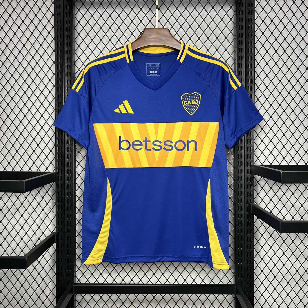 Boca Juniors Soccer Jersey Home Custom Shirt 2024/25 - Jersey