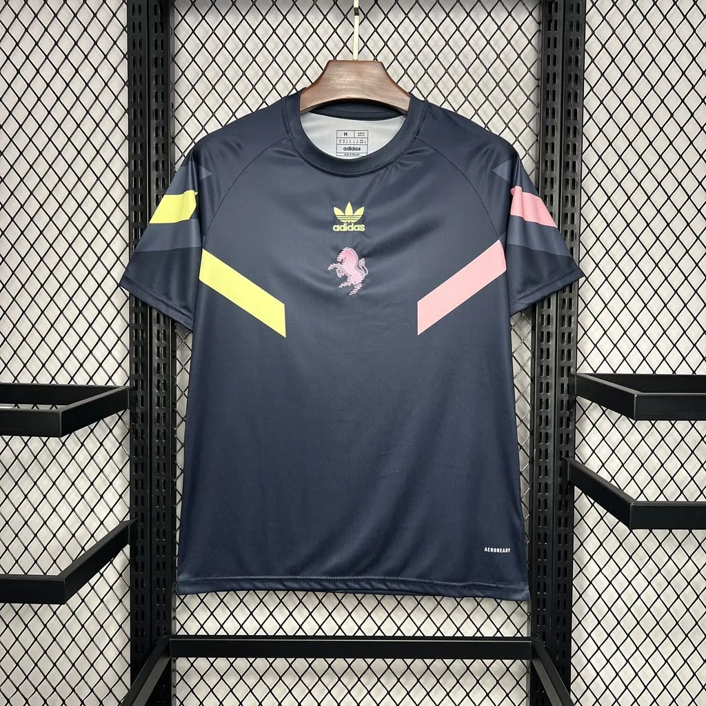 Juventus Soccer Jersey Pre-Match Custom Shirt 2024/25 - Jersey