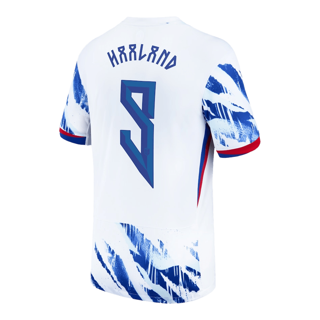HAALAND #9 Norway Soccer Jersey Away Custom Shirt 2024 - Jersey