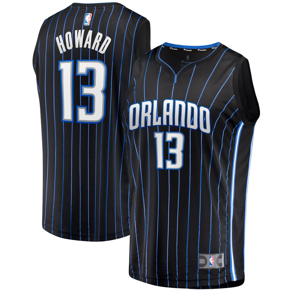 Men's Orlando Magic Jett Howard Fanatics Black Fast Break Replica Jersey - Icon Edition - Jersey