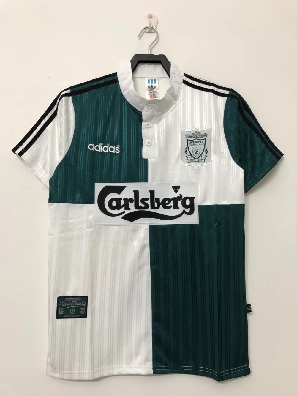 Liverpool Retro Football Jersey Away Custom Shirt 1995/96 - Jersey