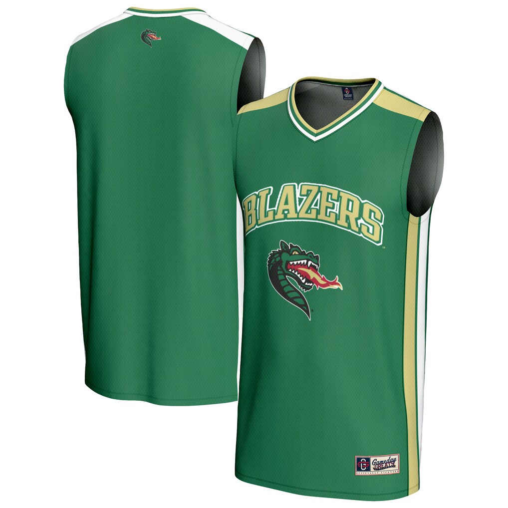 Youth GameDay Greats Green UAB Blazers Basketball Jersey - Jersey