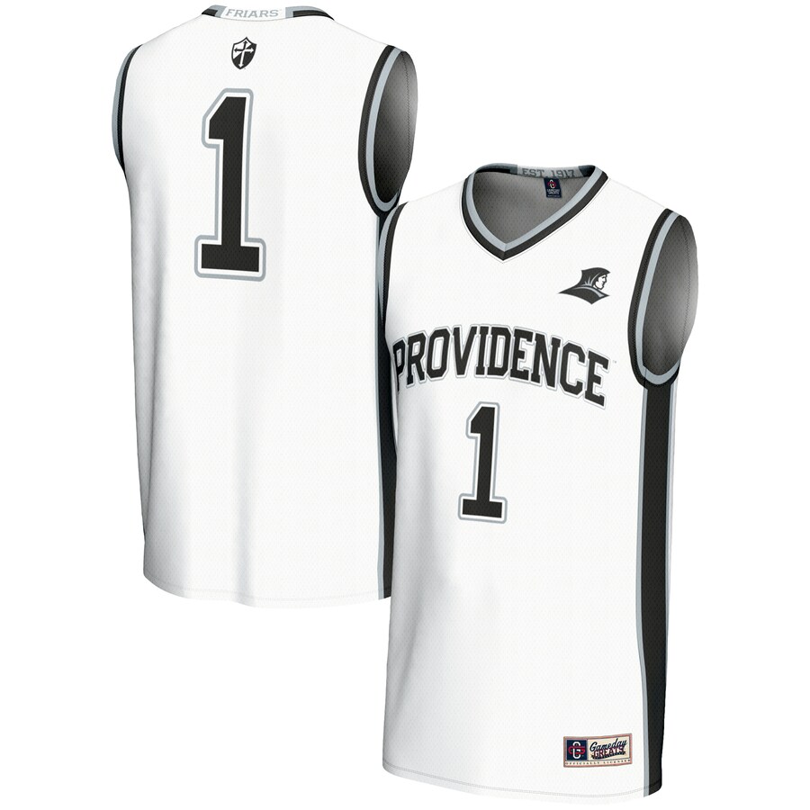 Unisex GameDay Greats #1 White Providence Friars Lightweight Basketball Jersey - Jersey