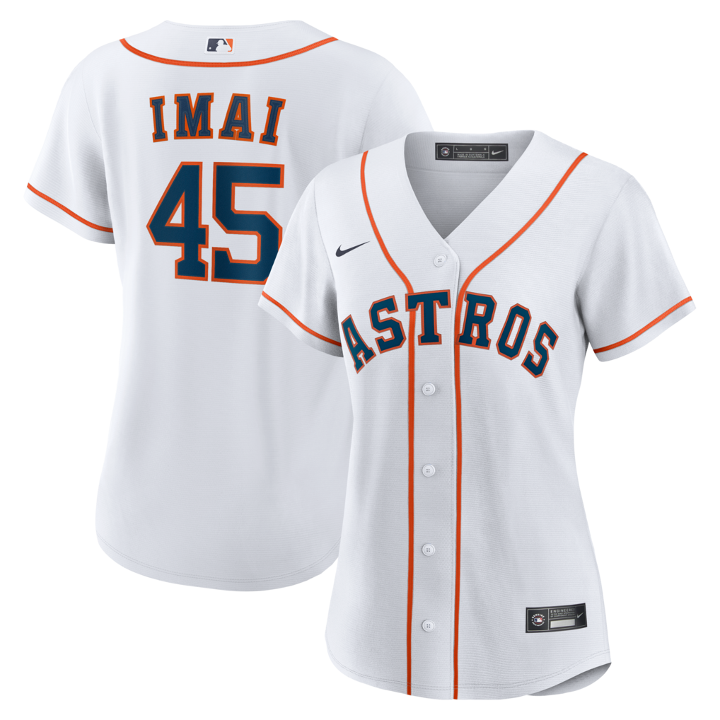Women's Houston Astros Tatsuya Imai Nike White Home Replica Jersey - Jersey