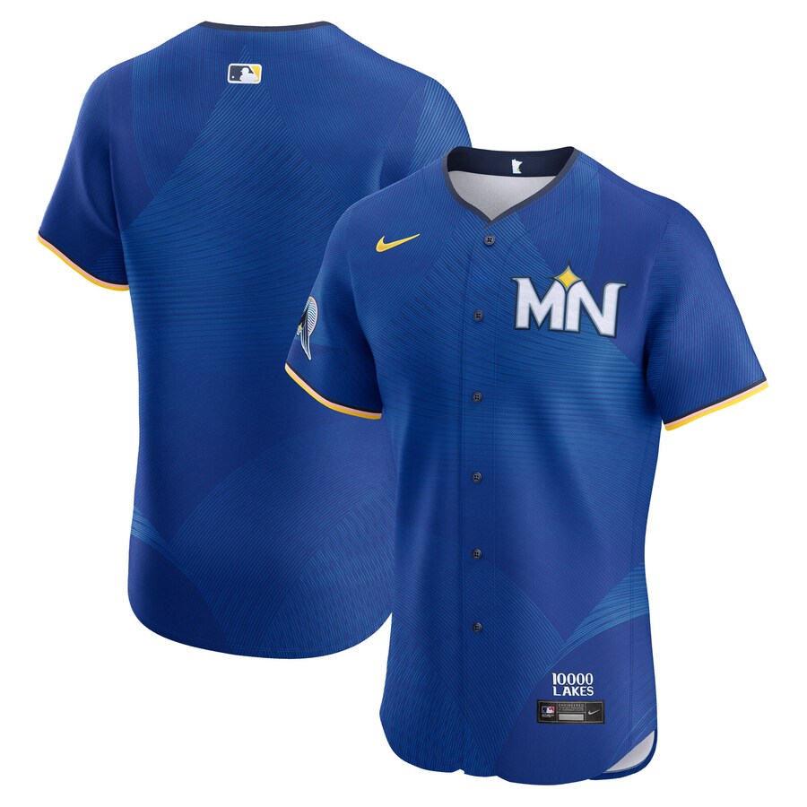 Men's Minnesota Twins Nike Royal City Connect Elite Jersey - Jersey