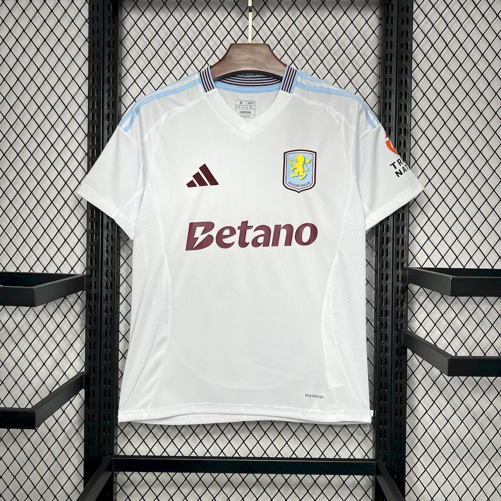 Aston Villa Football Jersey Away Custom Shirt 2024/25 - Jersey