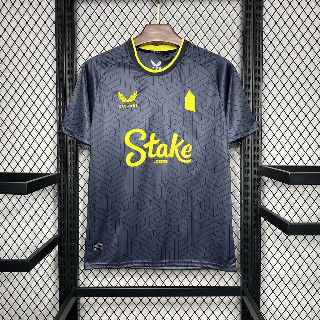 Everton Football Jersey Away Custom Shirt 2024/25 - Jersey