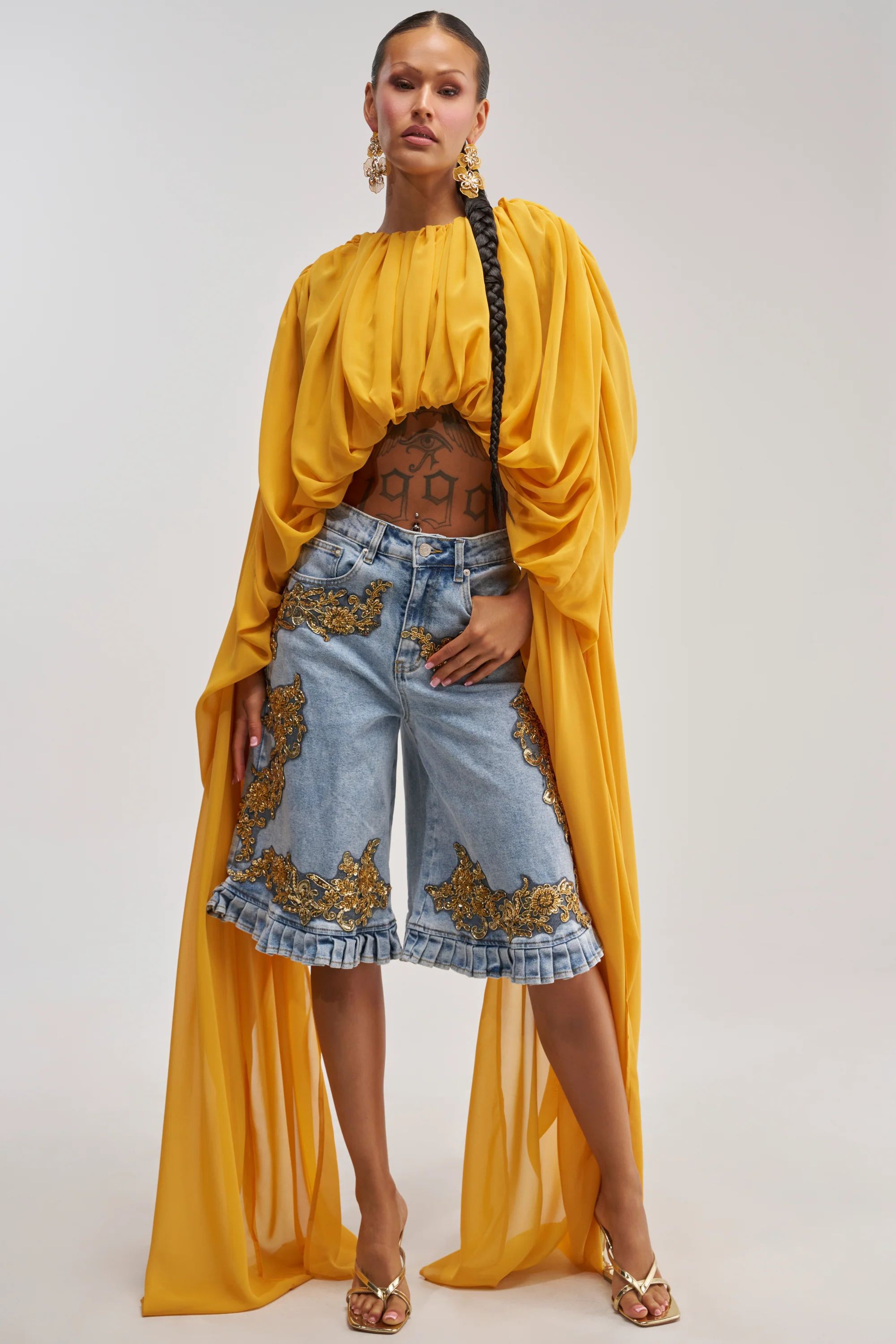 FLY WITH ME CHIFFON BLOUSE - Akira Wear