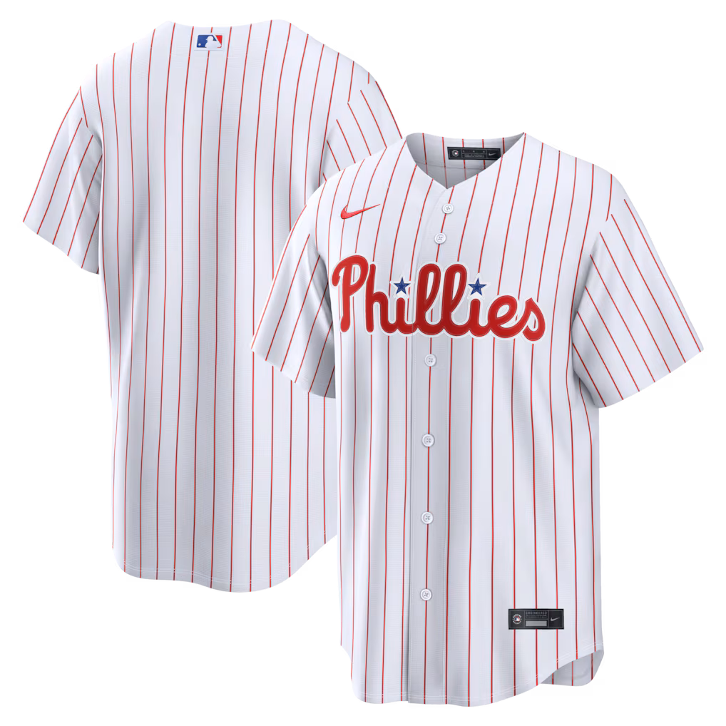 Men's Philadelphia Phillies Nike White Home Replica Jersey - Jersey