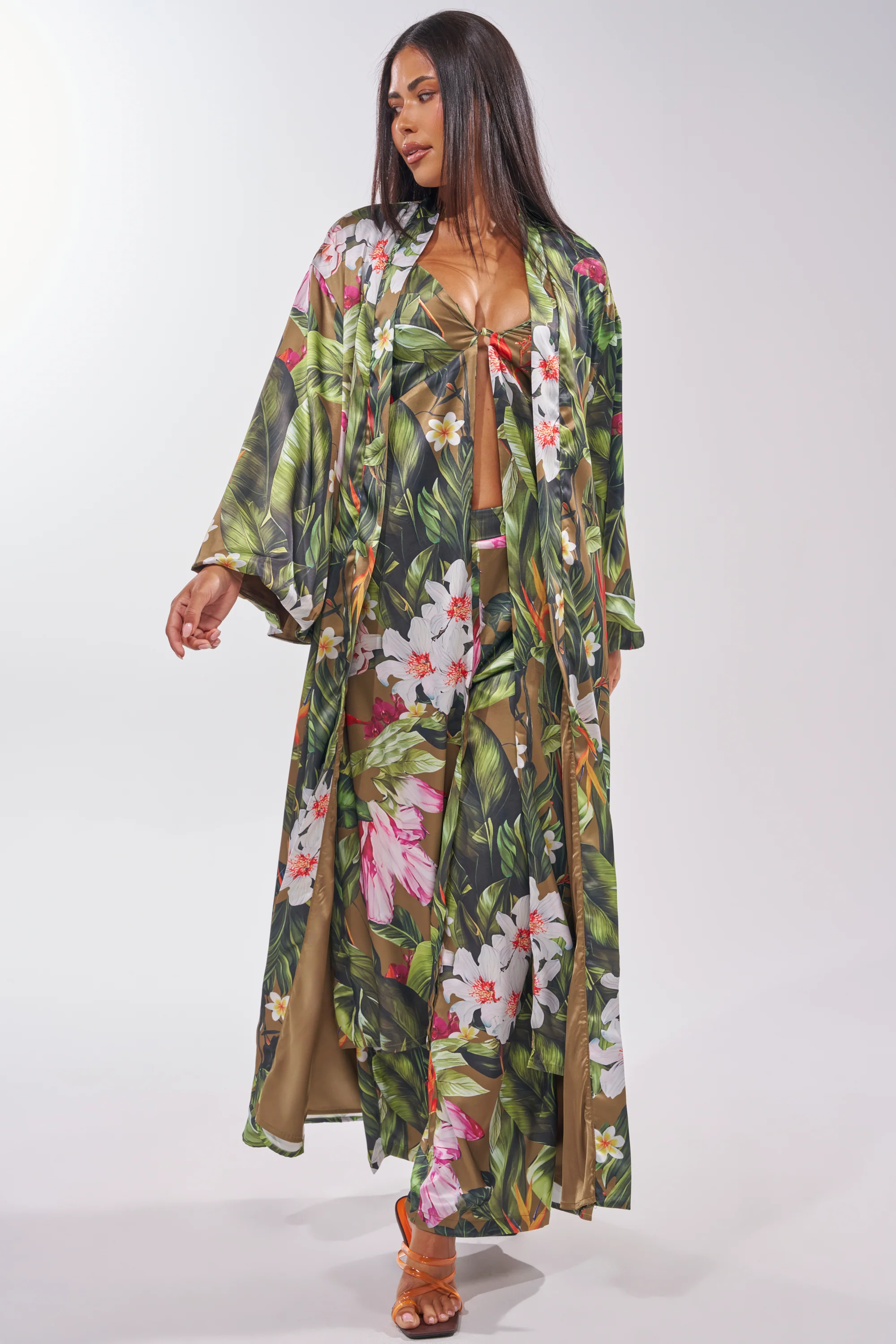 INTO THE WILD FLORAL DUSTER - Akira Wear