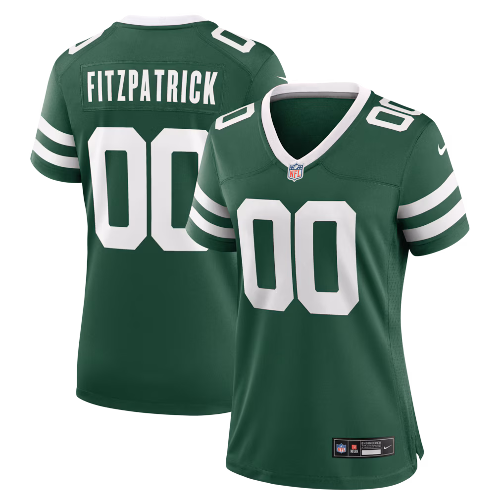Women's New York Jets Minkah Fitzpatrick Nike Legacy Green Game Jersey - Jersey