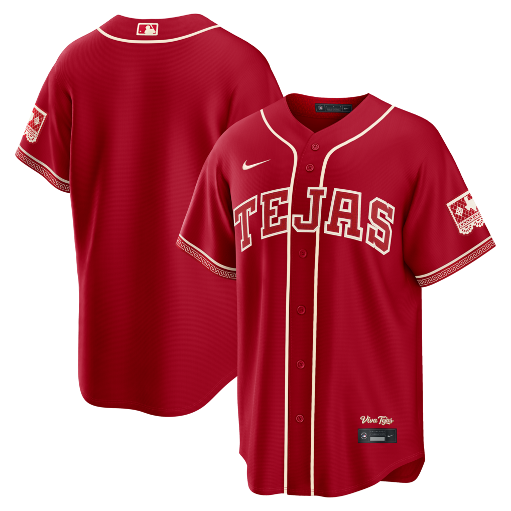 Men's Texas Rangers  Nike Red 2026 City Connect Stadium Jersey - Jersey
