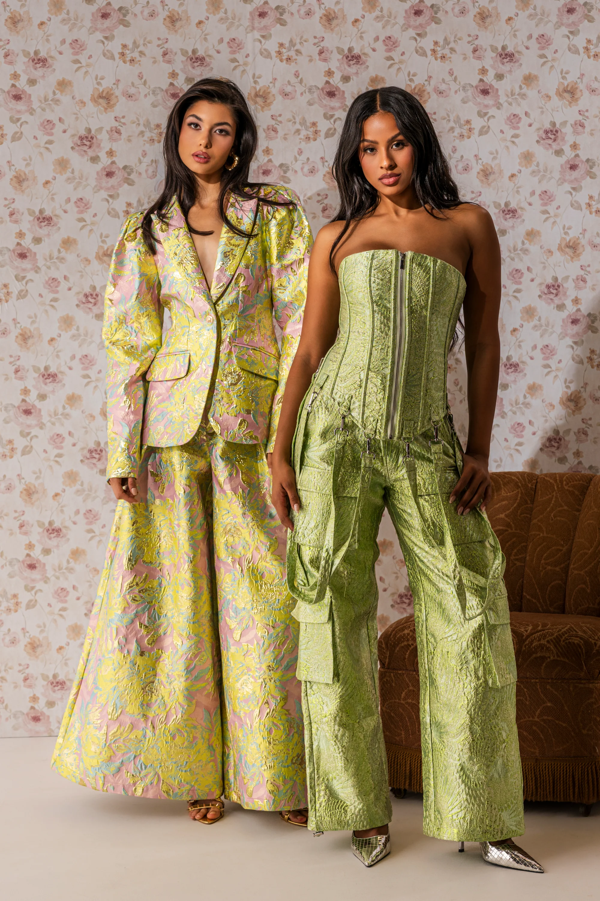 ENVY ME BROCADE PANT - Akira Wear