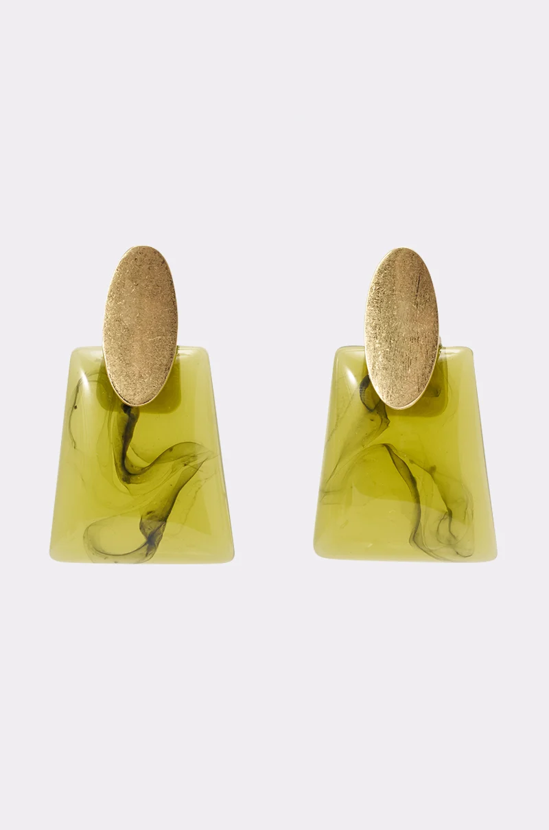 LIME LIGHT DROP EARRINGS - Akira Wear