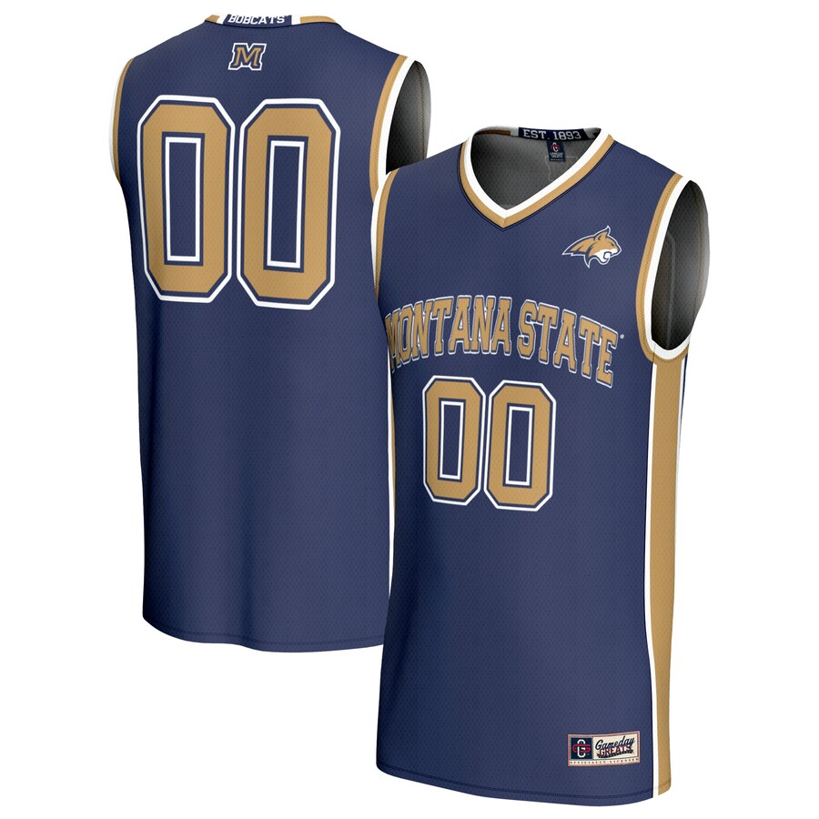 Unisex GameDay Greats  Navy Montana State Bobcats Lightweight Basketball Fashion Jersey - Jersey