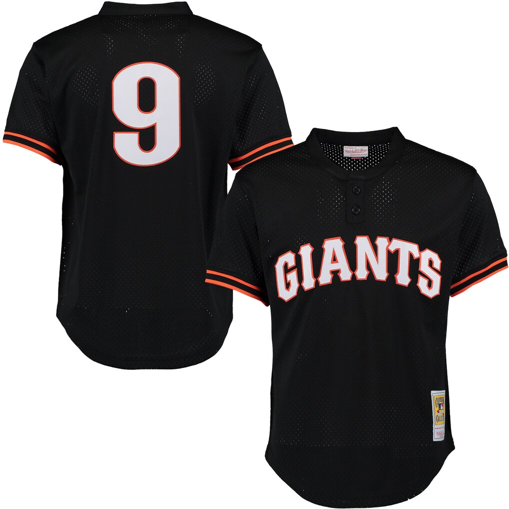 Men's San Francisco Giants Matt Williams Mitchell & Ness Black Authentic Batting Practice Jersey - Jersey