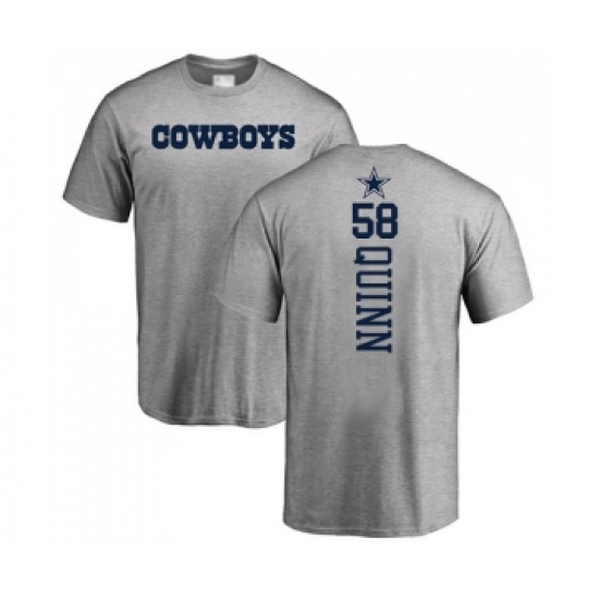 Football Dallas Cowboys #58 Robert Quinn Ash Backer T-Shirt - Jersey