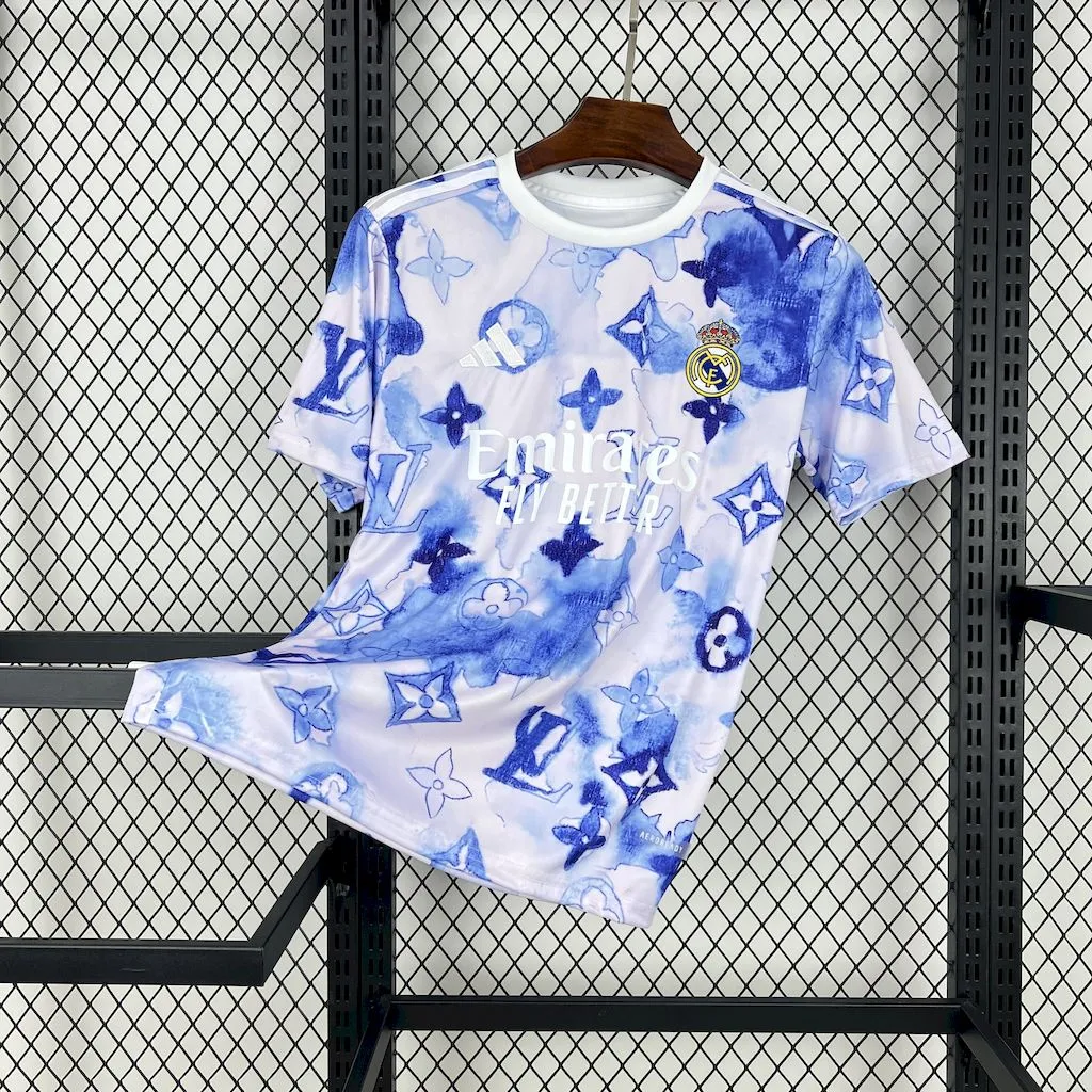 Real Madrid Soccer Jersey LV Joint Special Edition Custom Shirt 2025/26 - Jersey