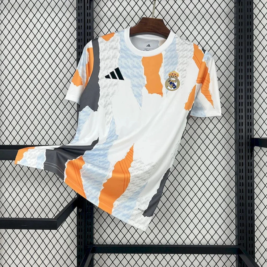 Real Madrid Soccer Jersey Training Custom Shirt 2024/25 - Jersey
