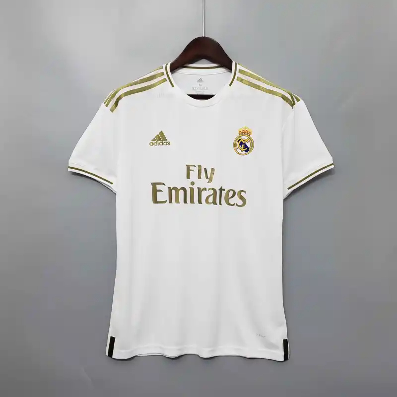 Real Madrid Retro Jersey Home Custom Soccer Shirt 2019/20 - Jersey