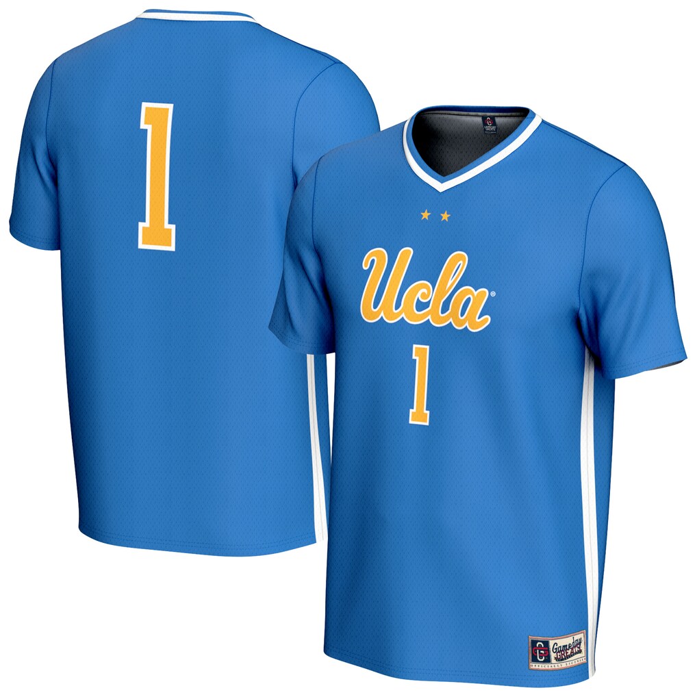 Unisex GameDay Greats #1 Blue UCLA Bruins Collegiate Women's Soccer Fashion Jersey - Jersey