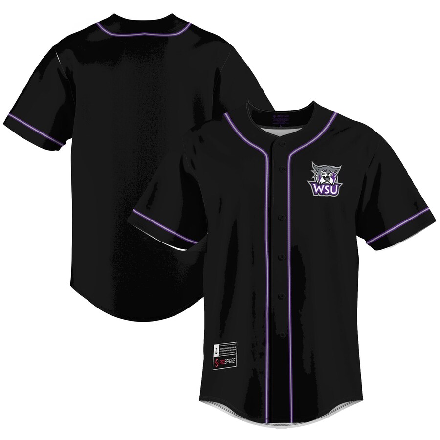 Men's GameDay Greats  Purple Weber State Wildcats  Lightweight Baseball Jersey - Jersey