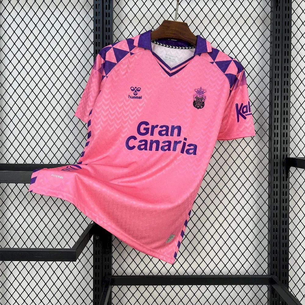 UD Las Palmas Soccer Jersey Pink Octorber Special Edition Custom Shirt 2024/25 - Jersey
