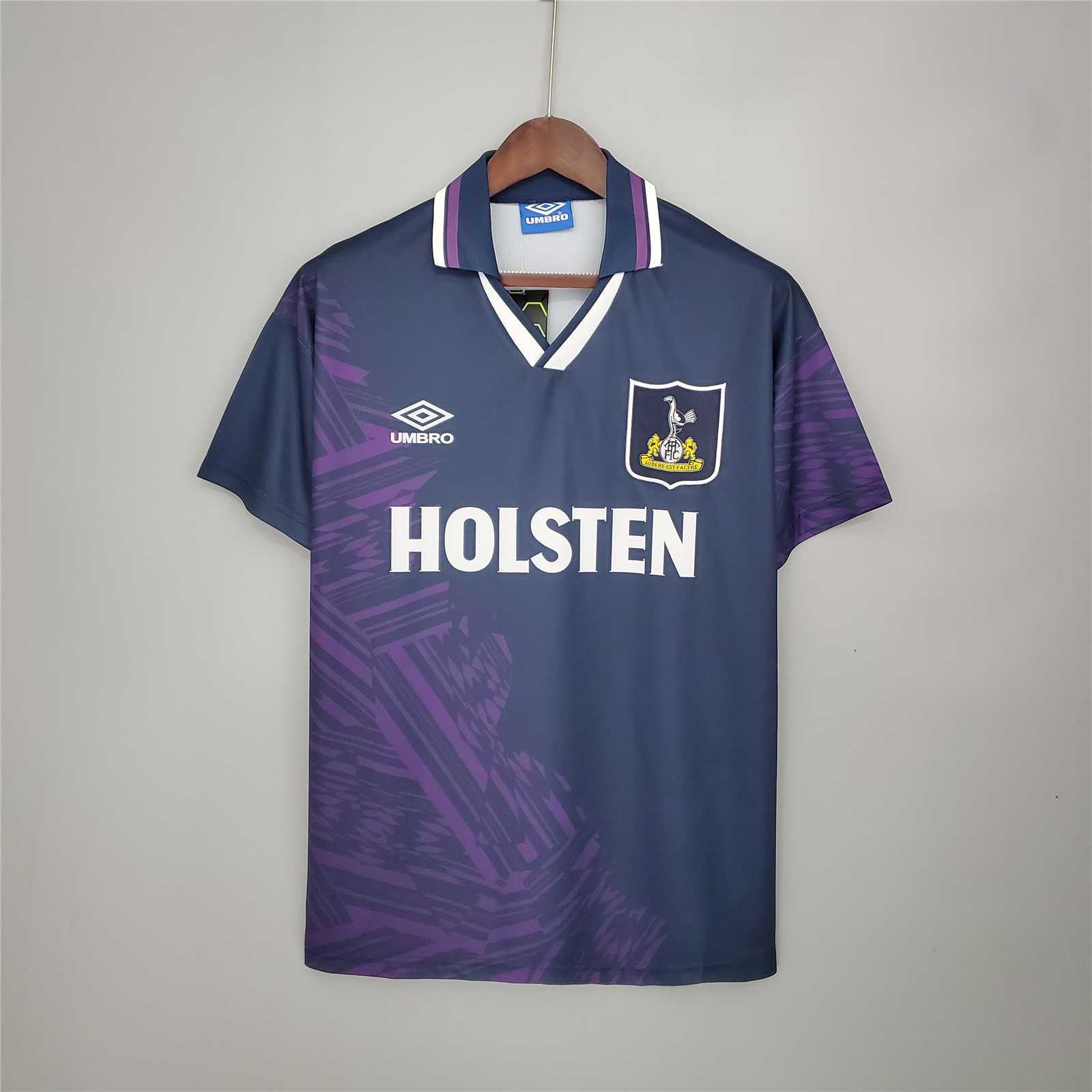 Tottenham Hotspur Retro Football Jersey Away Custom Shirt 1994/95 - Jersey